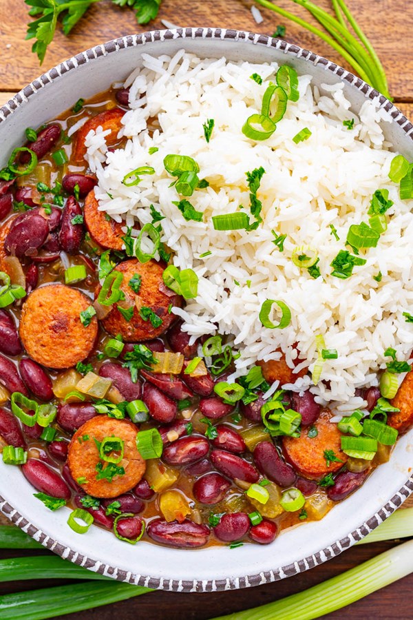 Cajun red beans and rice