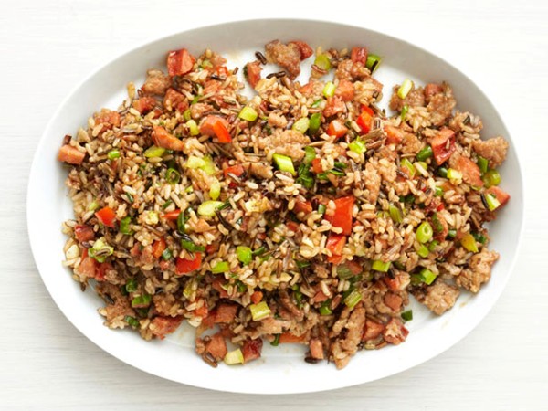 Cajun rice pilaf