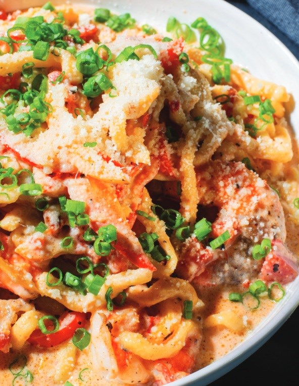 Cajun shrimp pasta