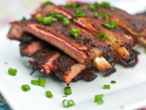 Cajun spiced barbecue ribs