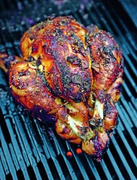 Cajun-style chicken