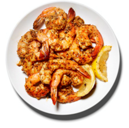 Cajun style shrimp