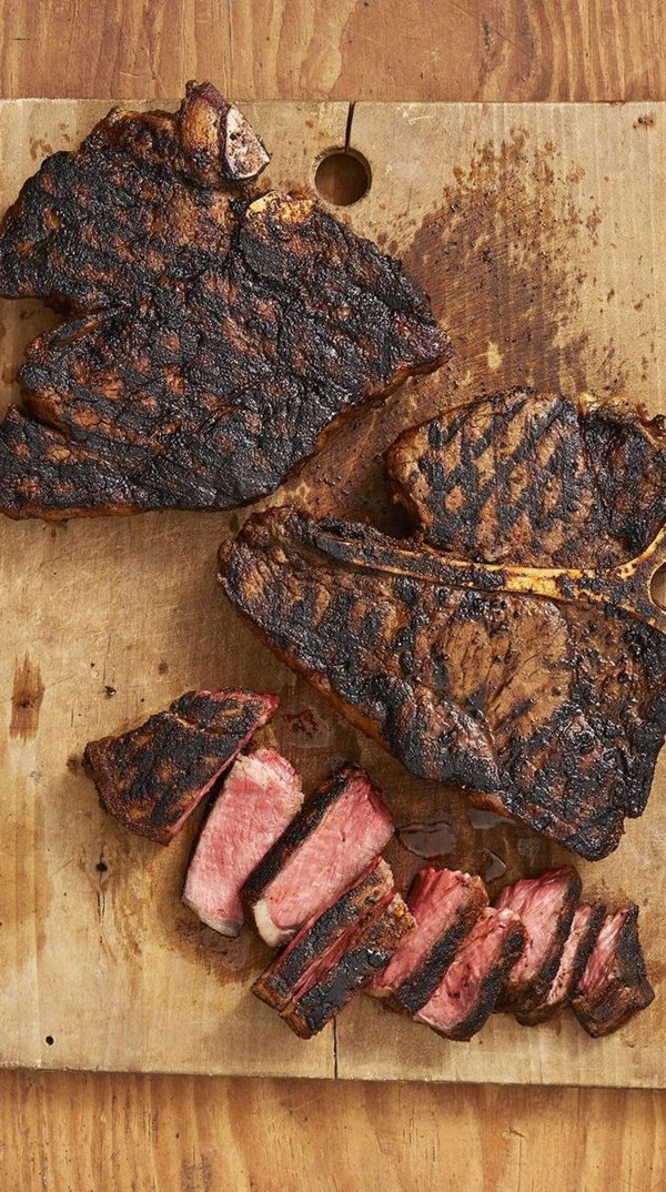 Cajun T-bone steaks