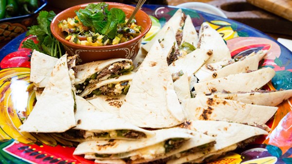 Calabacitas quesadillas