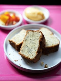 Calamansi poppy seed cake