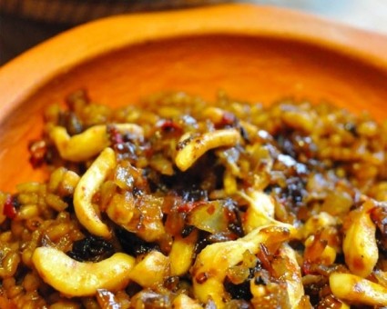 Calamari and rice (Hbari w ruz)