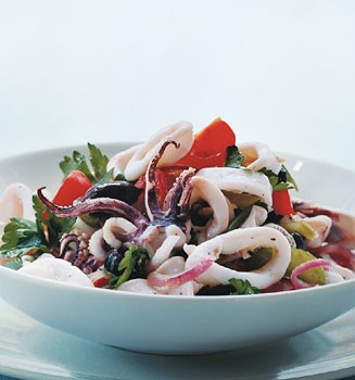 Calamari salad