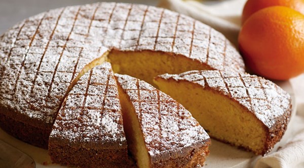 California orange and olive oil cake