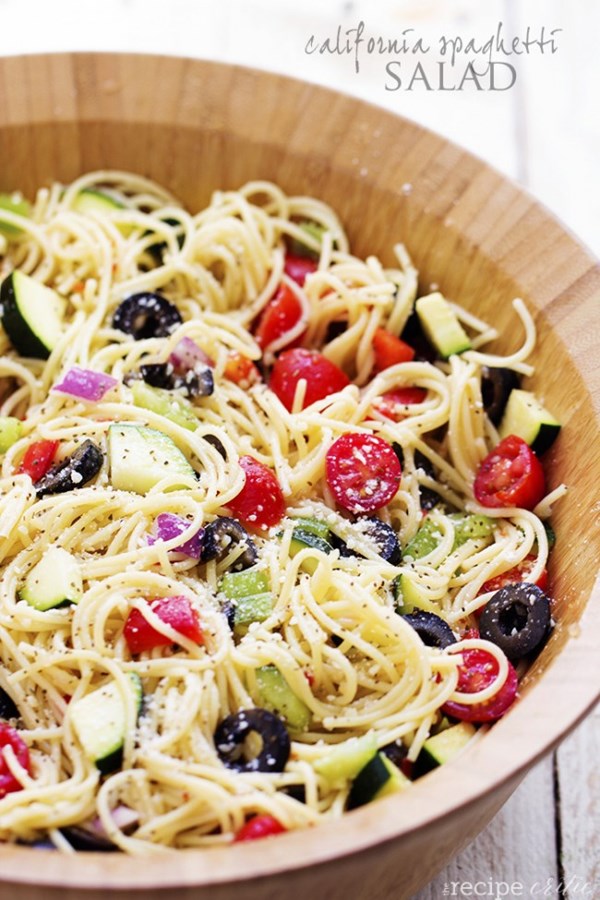 California spaghetti salad