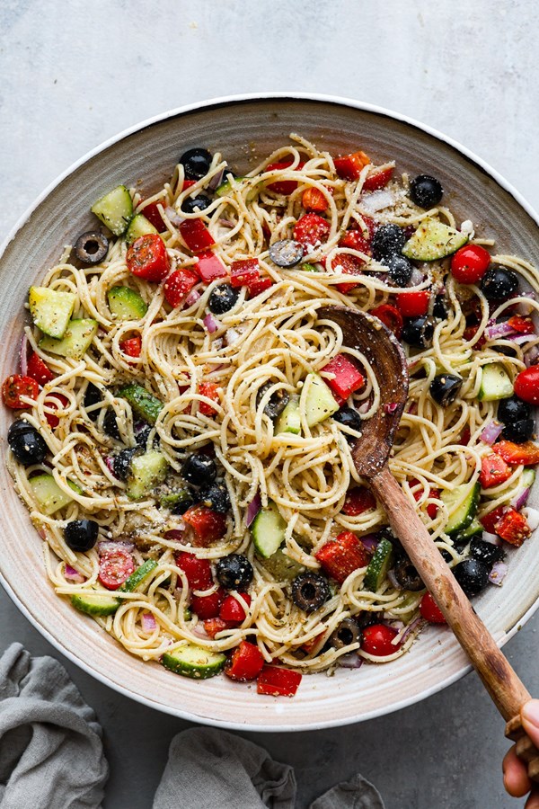 California spaghetti salad