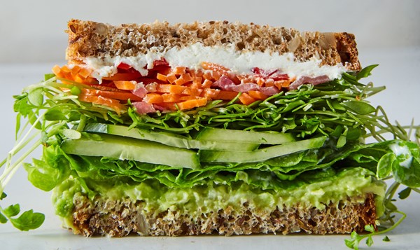California veggie sandwich