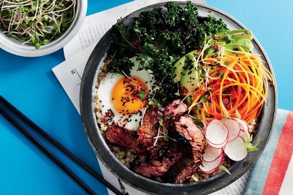Californian bibimpap