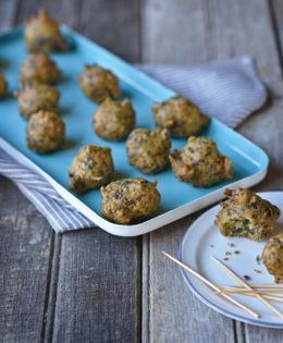 Callaloo fritters