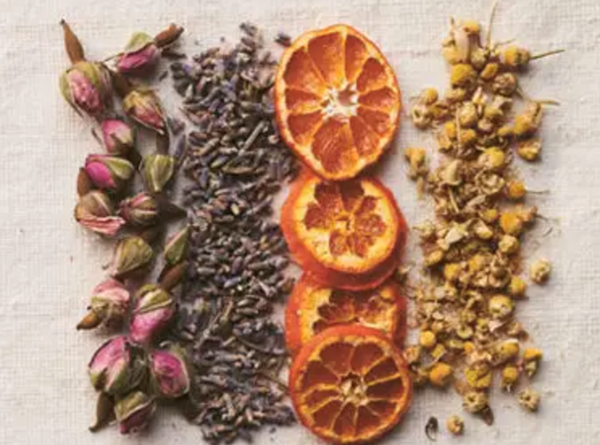 Calming sleepy flower blend tea