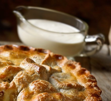 Calvados custard