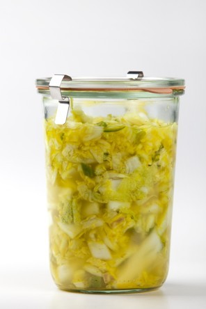 Cambodian-style cabbage pickle