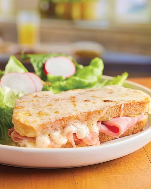 Camembert croque monsieur
