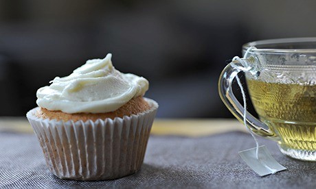 Camomile vanilla cupcakes