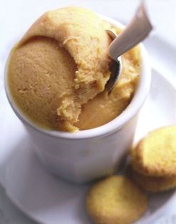 Campari and passionfruit sorbet (Sorbetto di Campari e frutto della passione)