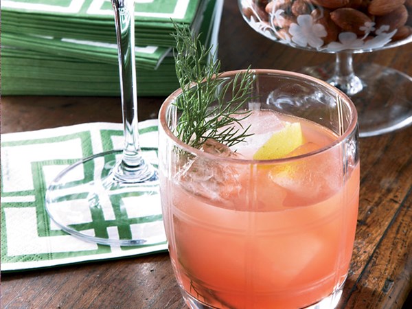 Campari-fennel aperitif [Neal Bodenheimer]