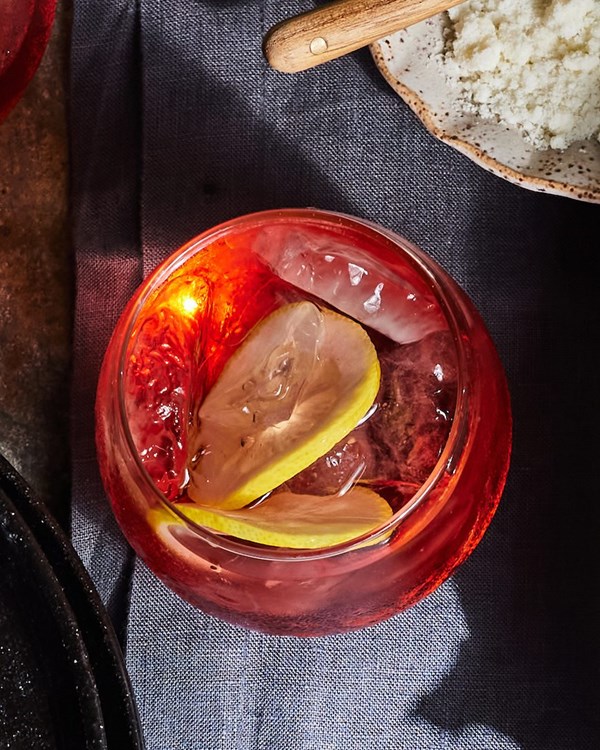Campari rosé spritz