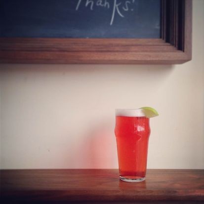 Campari shandy