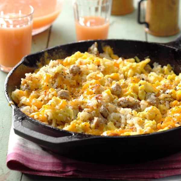 Camper’s breakfast hash 