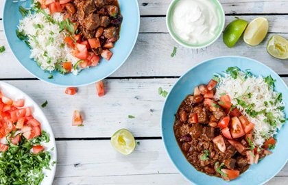 Campfire chilli and coffee con carne