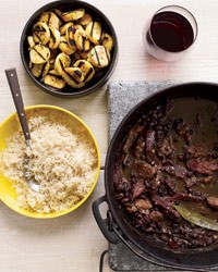 Campfire feijoada