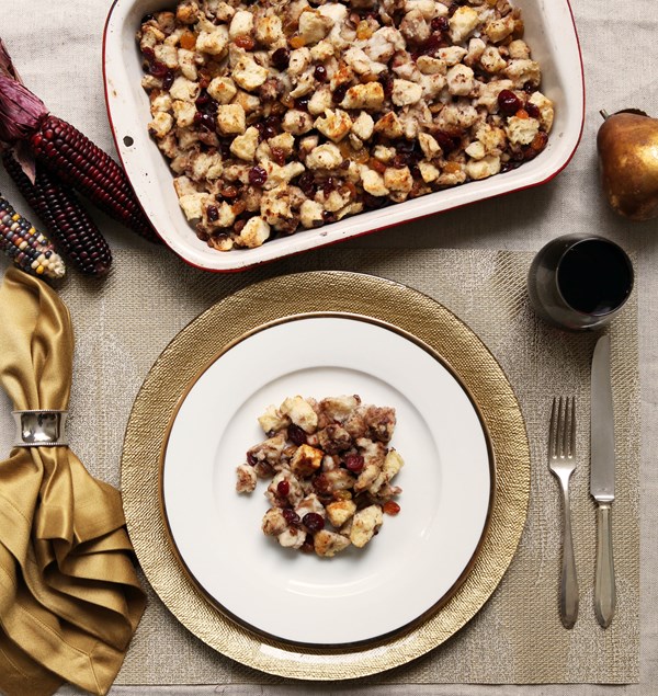 Canadian-Syrian Thanksgiving stuffing