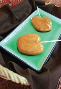 Candied apple cookies