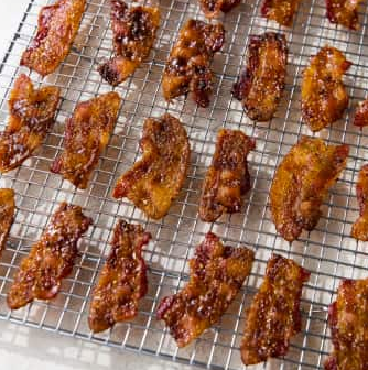 Candied bacon