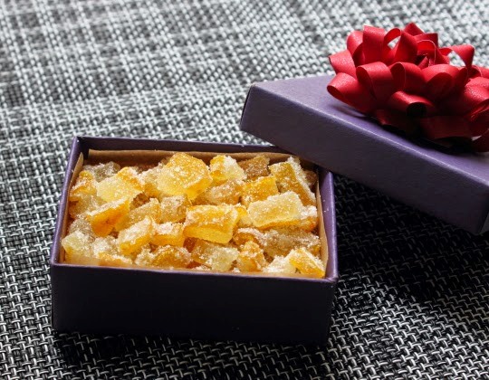 Candied “Buddha’s hand” citron