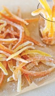 Candied citrus peel