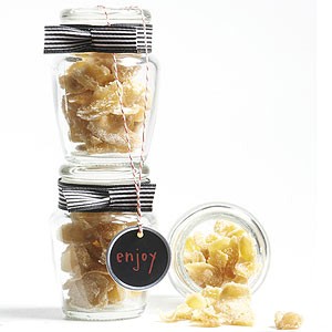 Candied ginger