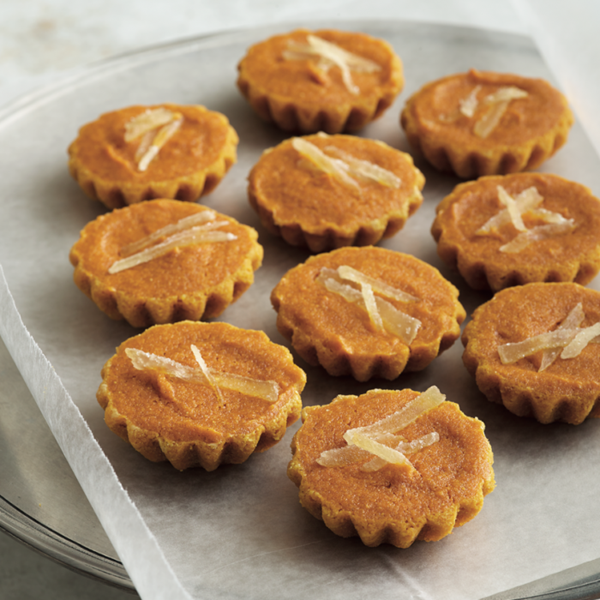 Candied ginger carrot cakelets