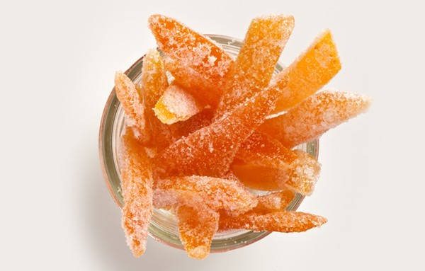 Candied grapefruit peel