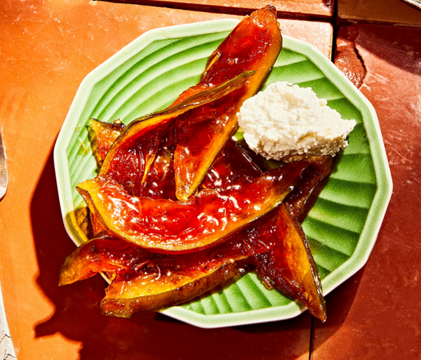 Candied green papaya with ginger & turmeric (Dulce de papaya con jengibre y curcuma)