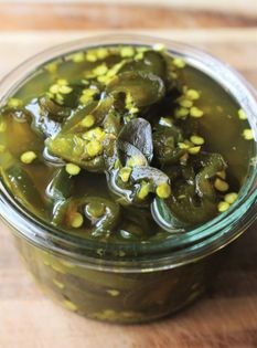 Candied jalapeños
