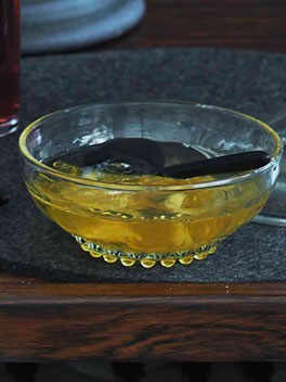 Candied lemon syrup