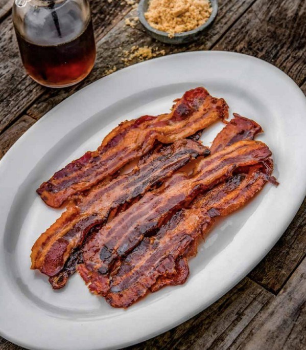 Candied maple bacon 
