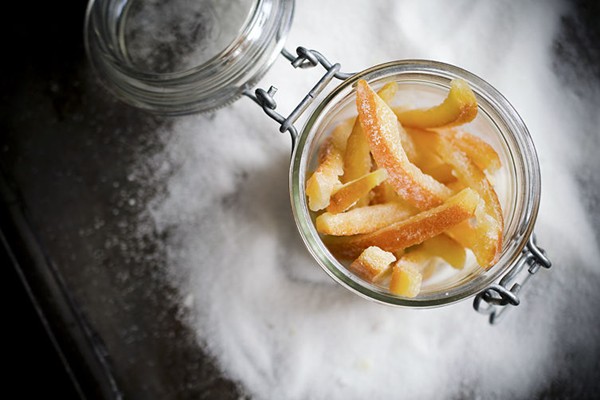 Candied orange peel