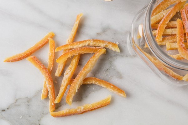 Candied orange peel