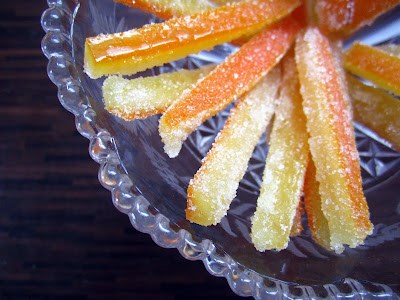 Candied orange peel