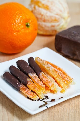 Candied orange peel