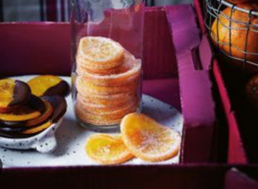 Candied orange slices