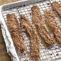 Candied pecan bacon