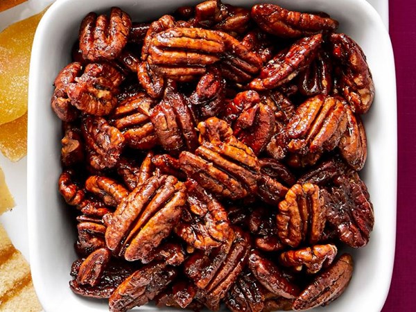 Candied pecans