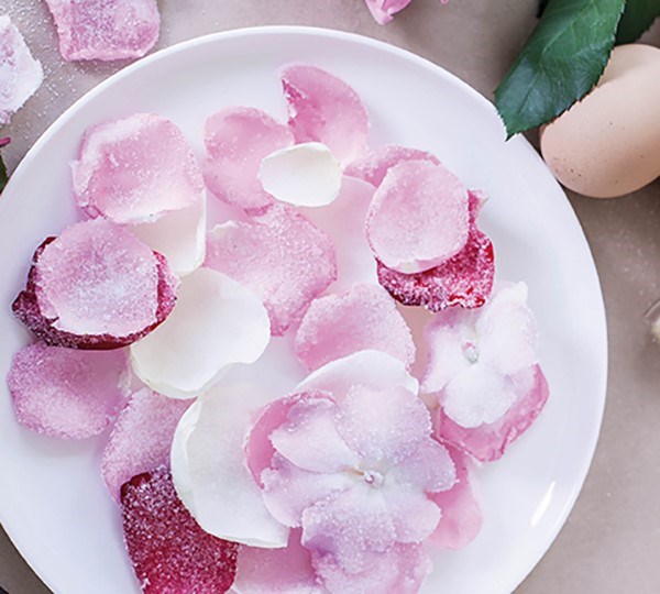 Candied petals