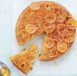 Candied sour orange & almond cake
